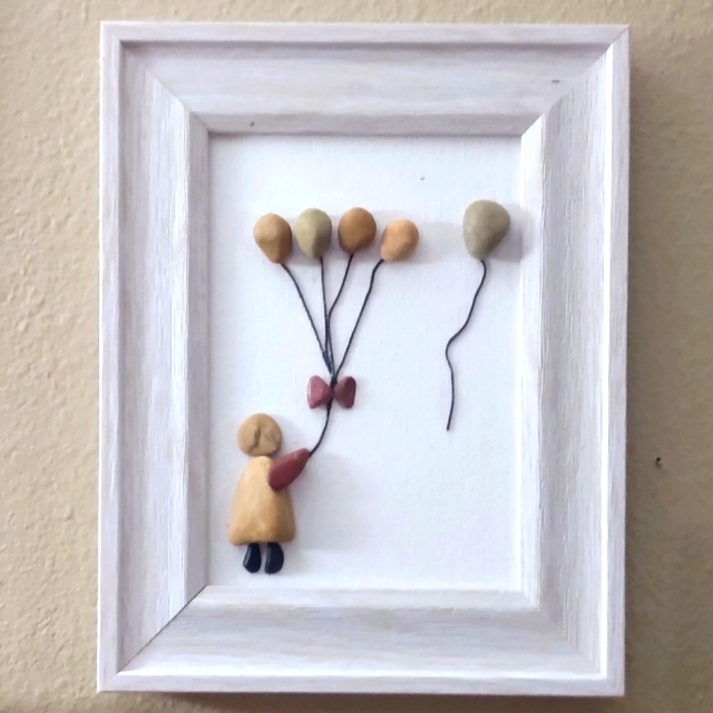 Handcrafted rock Art